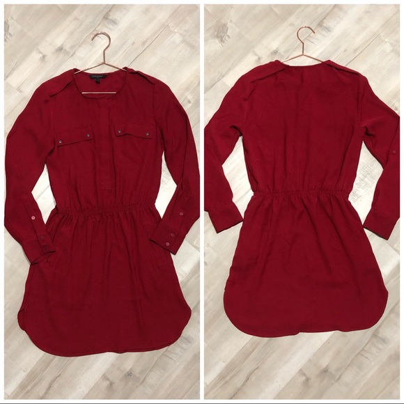 Banana Republic Dresses & Skirts - ⚡️5 for 25⚡️Banana Republic Red Long Sleeve